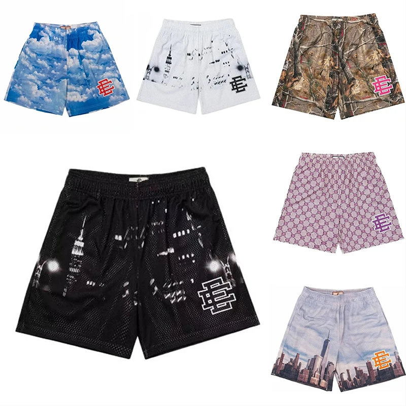 

Eric Emanuel EE Basic Shorts NEW men's casual shorts fitness sports pants summer gym workout Men Classic GYM Mesh Shorts