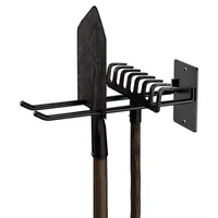Système de rangement d'outils, crochets muraux, support de rangement pour garage, organisateur d'outils de jardin multi-usages pour entrepôt, crochet mural pour garage 2
