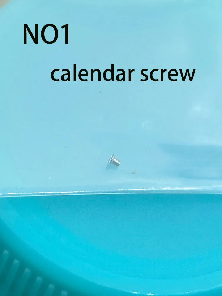 Watch parts, including 2000 caliber movement clamping plate screws, bearing screws, NO1 calendar screws, etc