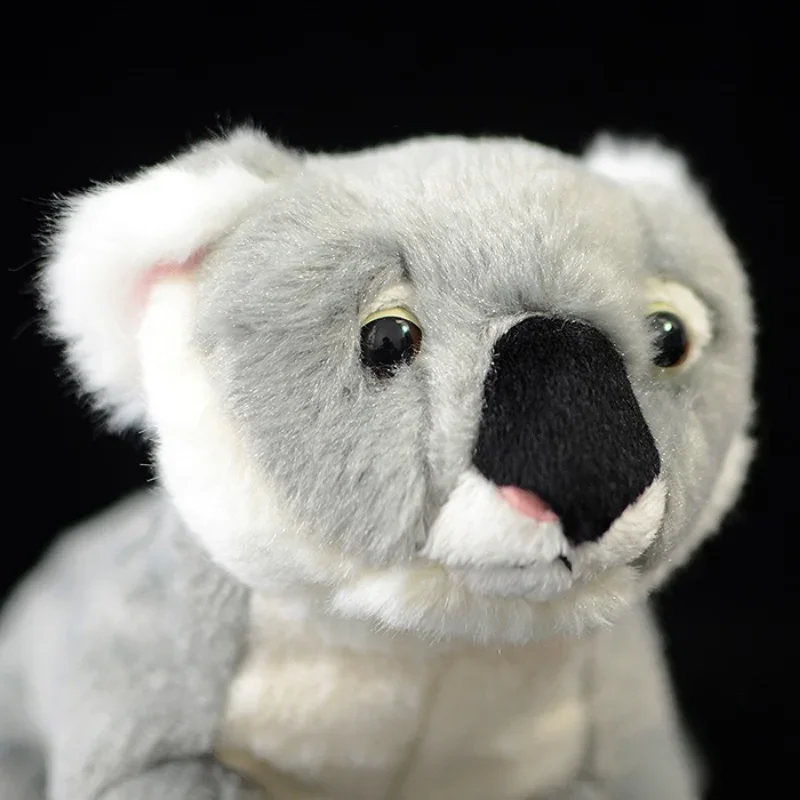 23cm Cute Simulation Koala Bear Stuffed Plush Toy Lifelike Soft Doll Real Life Toys Animals Birthday for Kids Gift