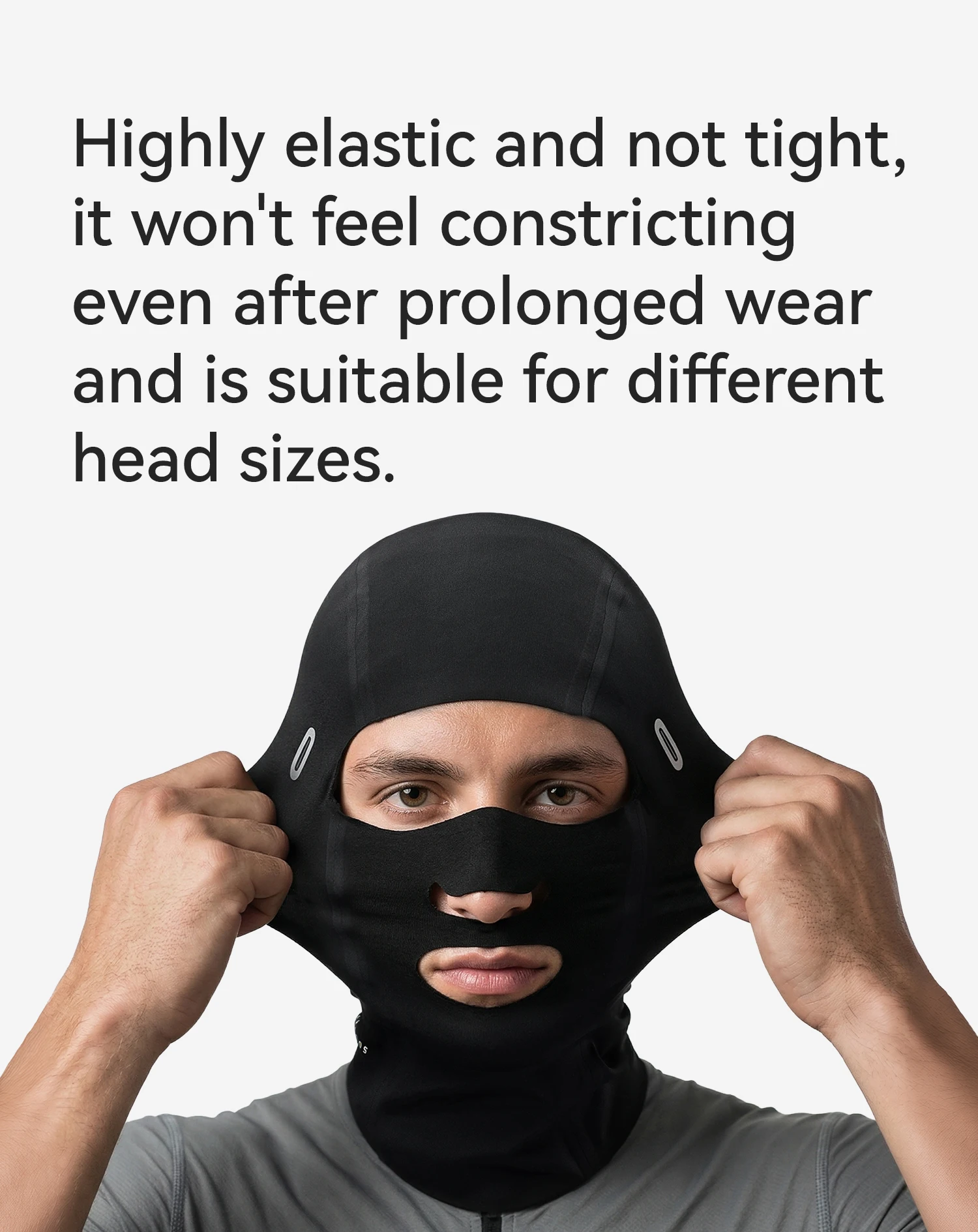 ROCKBROS Herren Eisseide Sonnenschutz Fahrrad-Vollgesichtsmaske Sommer Outdoor Winddichte Fahrrad-Motorradhelm-Kappe Hut Maske – Detail 15