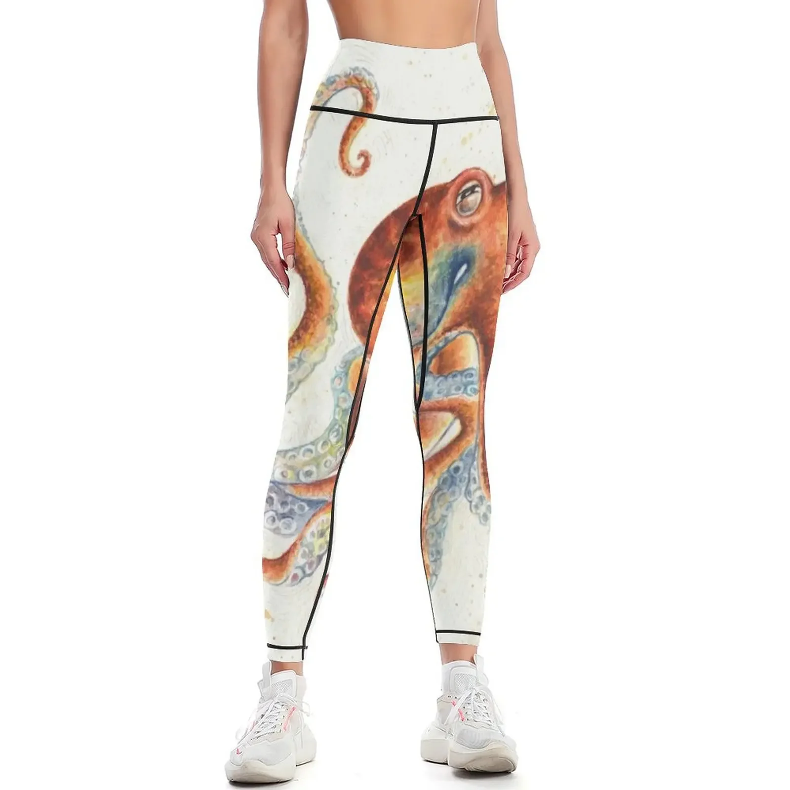 Octopus Leggings Women's fitness Women's sportswear legging pants raises butt gym's sportswear Womens Leggings