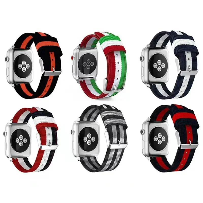 22 مللي متر 20 مللي متر حزام نايلون لساعة سامسونج جالاكسي 3/4/5/6/7 سوار الفرقة ل Amazfit GTR 4/GTS 4 هواوي ساعة 3-4-5 GT2/3 برو حزام #2