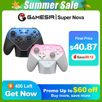 Gamesir Super Nova Wireless Controller T4N Nova Pro Bluetooth Gamepad Hall Effect Joysticks for PC Nintendo Switch Android iOS