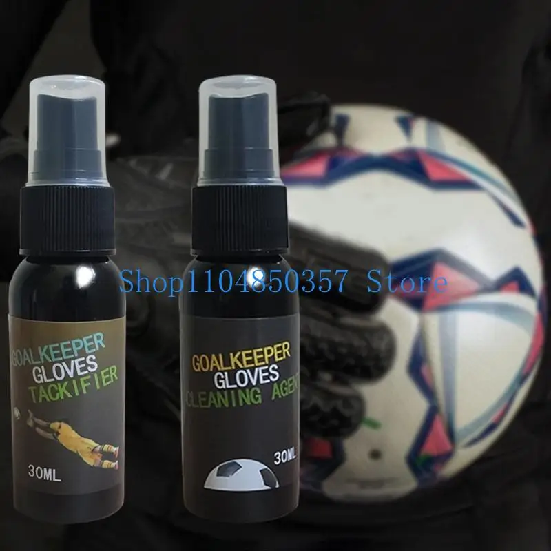 

5asd Football Goalkeeper Gloves Glues Glove Grip Non-Slip Glove Cleaning Agent Portable Goalkeeper Tackifier Easy to Use