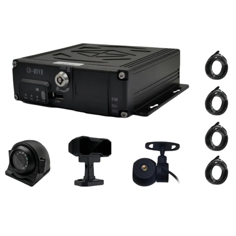 【Hot Selling】Firecore HX-9006 Car Dash Cam with ADAS DMS   AI 3   Car  4G HD Security DVR  System for Bus T