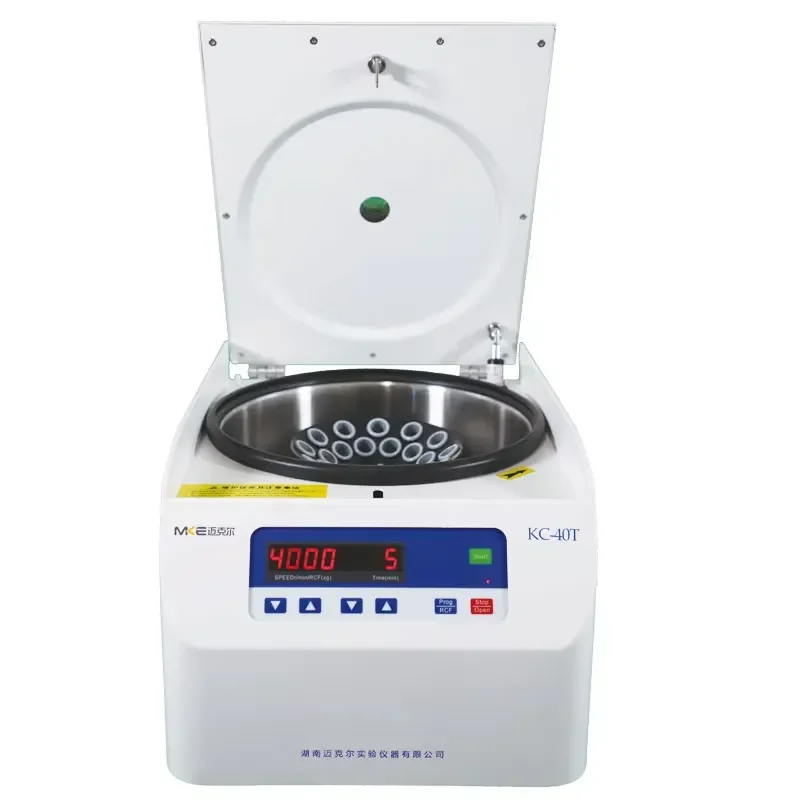 MKE KC-40T Accurate Speed Control 24-Point Lab Mini Centrifuge Machine DC Brushless Motor 2268xg RCF 6*50ml Capacity Schools