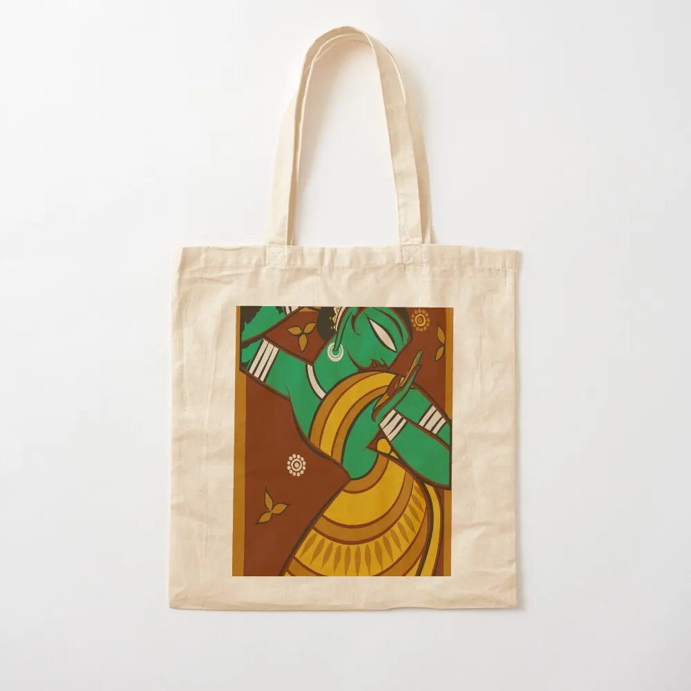Dancing Gopi by Jamini Roy Tote Bag shoping bag great bag eco folding Reusable bags