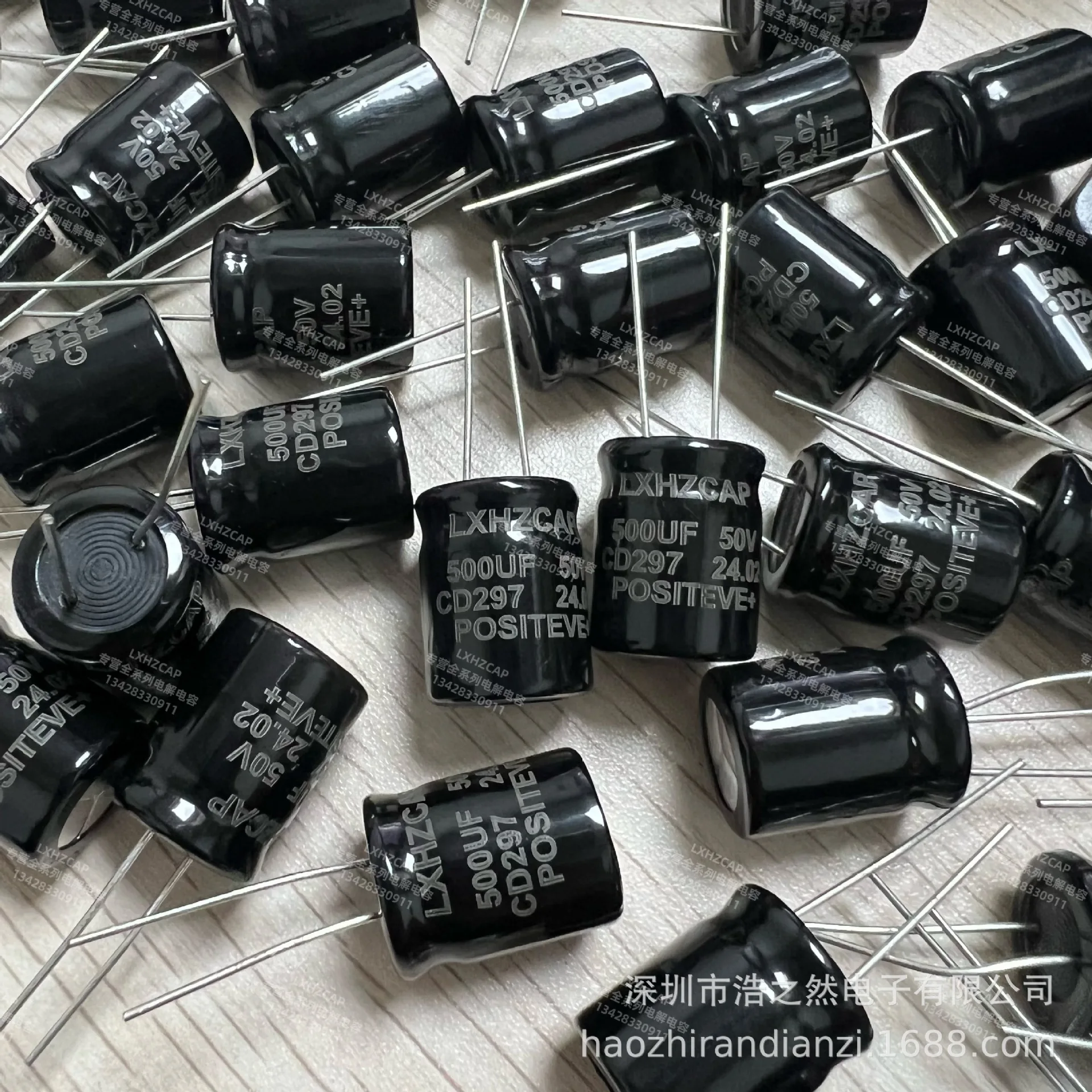 

The new direct-plug electrolytic capacitor cd296 50v500uf 16X20 long foot 63V560UF