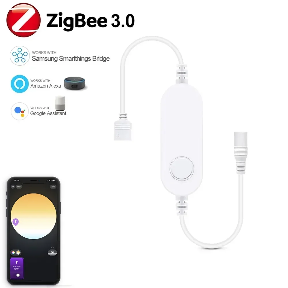 زيجبي LED إضاءة الخزانة بار عدة 30 سنتيمتر عكس الضوء المزدوج الأبيض المطبخ الجرف خزانة ديكور تويا App/التحكم الصوتي لجوجل اليكسا #2