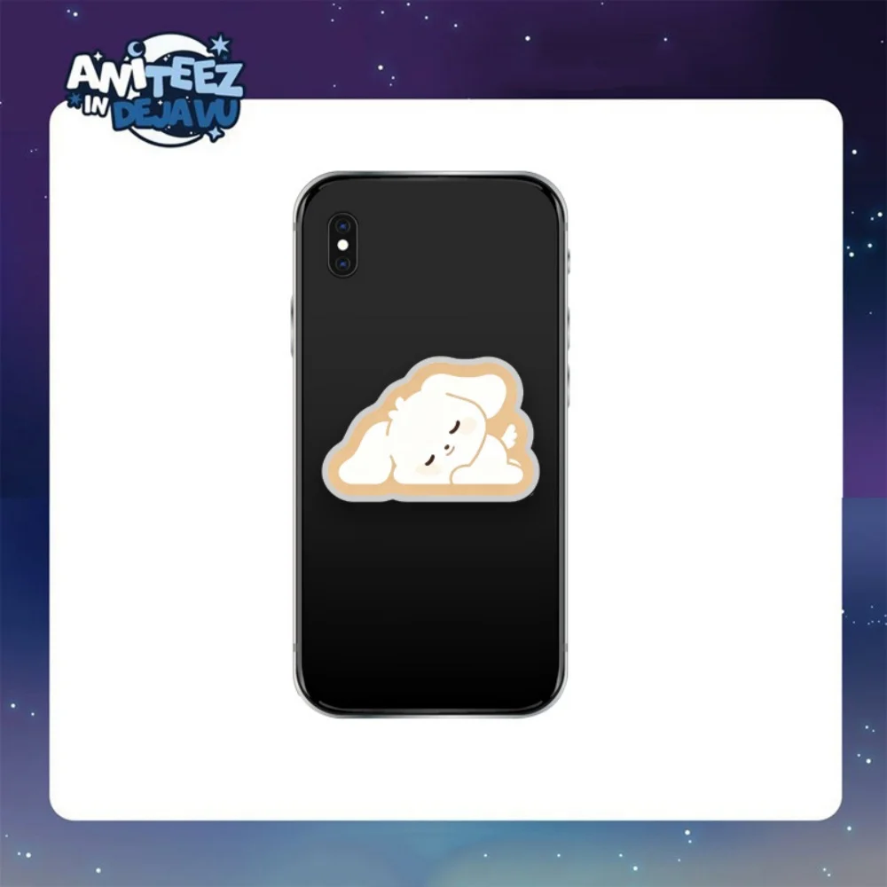 Korean Boy Group Aniteez in Dejavu Photo Printed Retractable Phone Holder Cosplay Hongjoong Seonghwa Yunho Yeosang