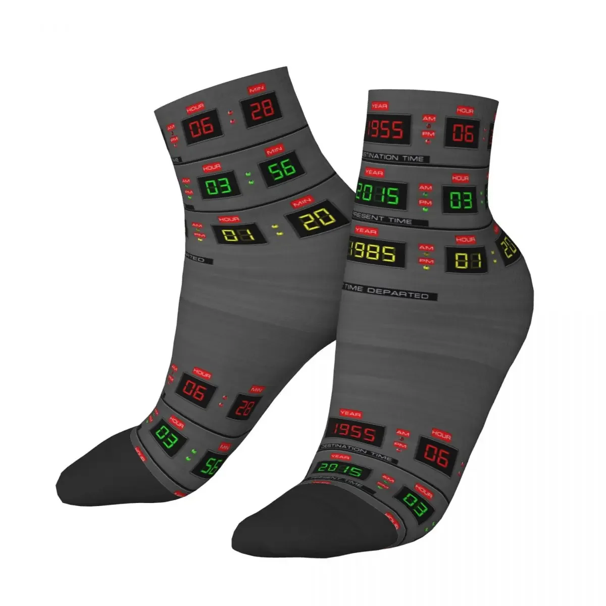 Back To The Future Socks Harajuku High Quality Stockings All Season Socks Accessories for Man's Woman's Gifts