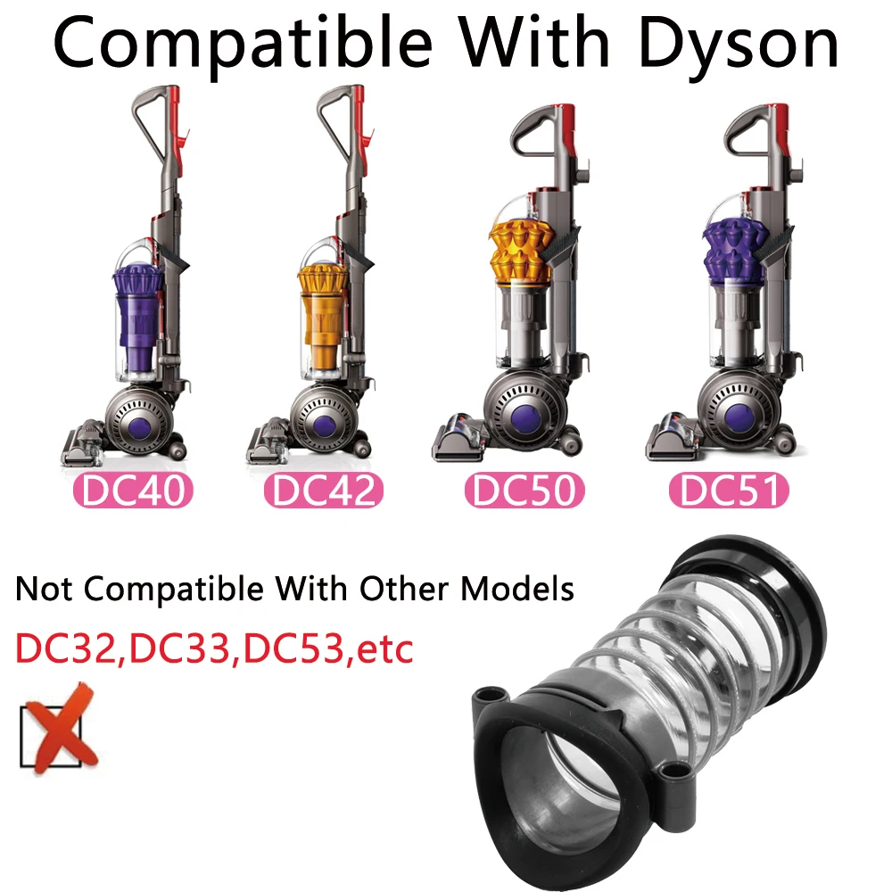 Für Dyson DC40 DC42 DC50 DC51 Serie Staubsauger Unterer Schlauch mit Umschaltventil, kurzer Ersatzschlauch – Detail 1