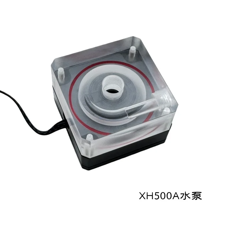 Water-cooled pump Square pump, computer hose, hard pipe circulating silent water pump, intelligent speed regulation