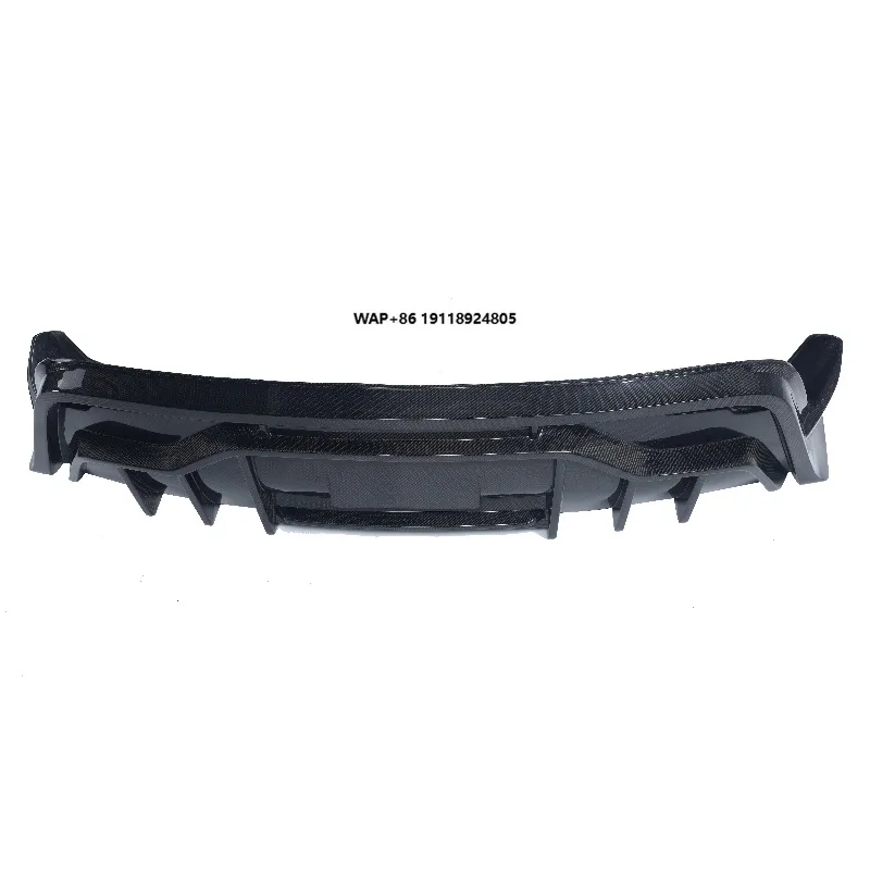 

For 2025 Te-sla Model Y Dry Carbon Fiber Rear Diffuser Original Car Data 3D Scanned Design Original Car Bumpers Development