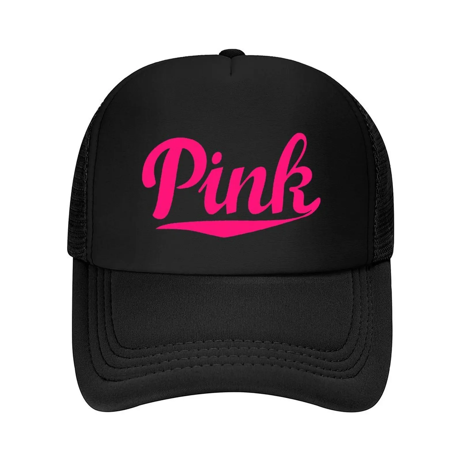

Pink Pink Baseball Cap Unique hats Hat Luxury Brand Military Tactical Cap cute Elegant Women's Hats Men's