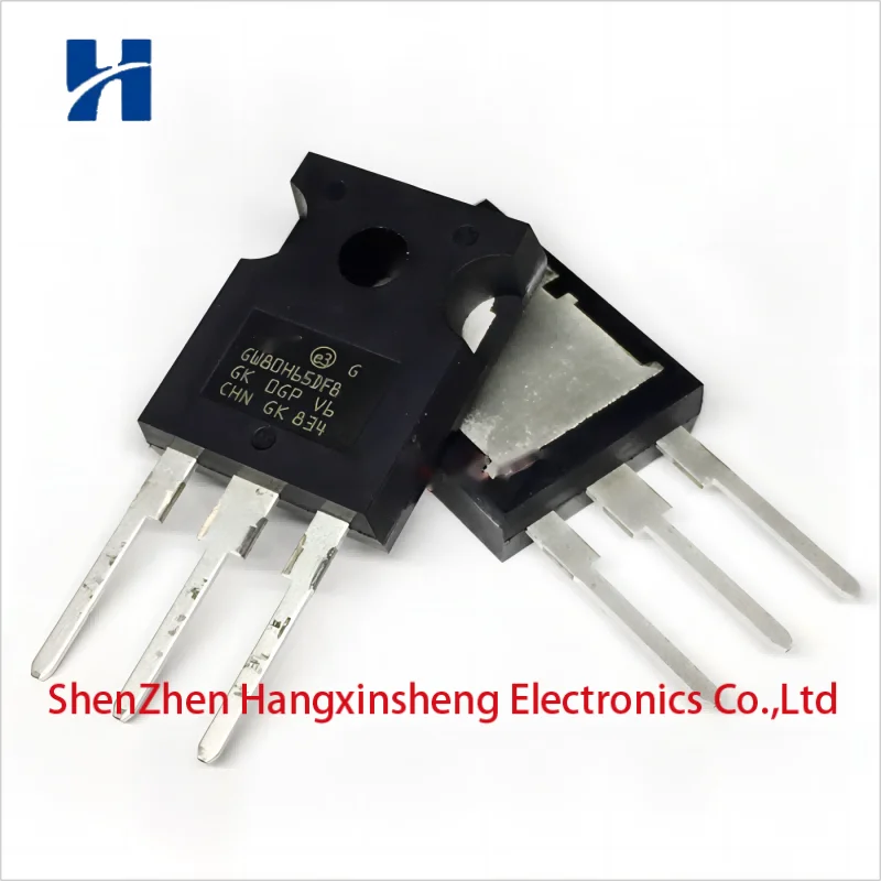 5PCS/LOT STGW80H65DFB TO-247 STGW80H65 GW80H65 TO247 Original 100% 120A 650V inline field-effect transistor brand new original