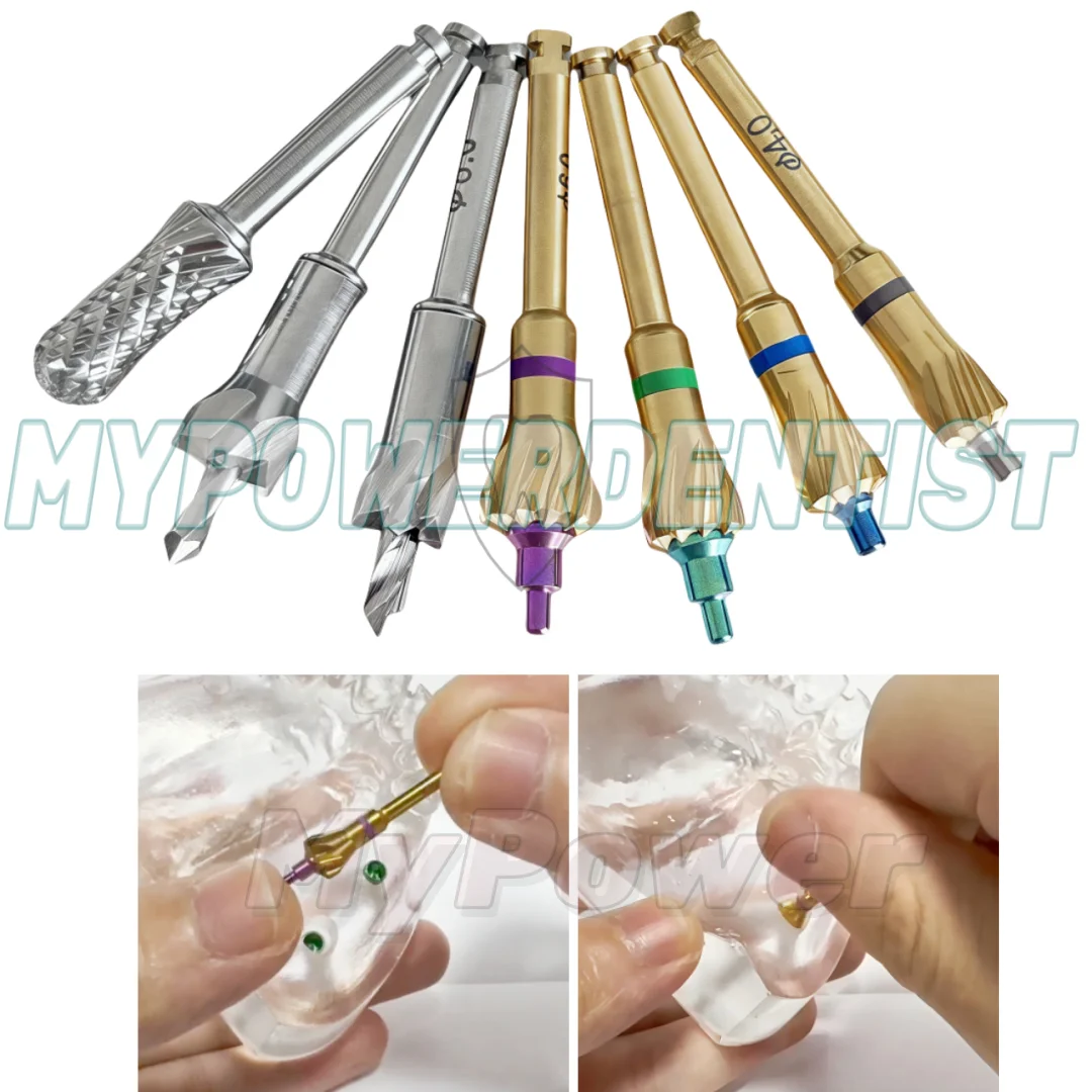 

7 Size Dental Bone Profiler Grinding Bur Ridge Contouring Removal Drills Trimmer