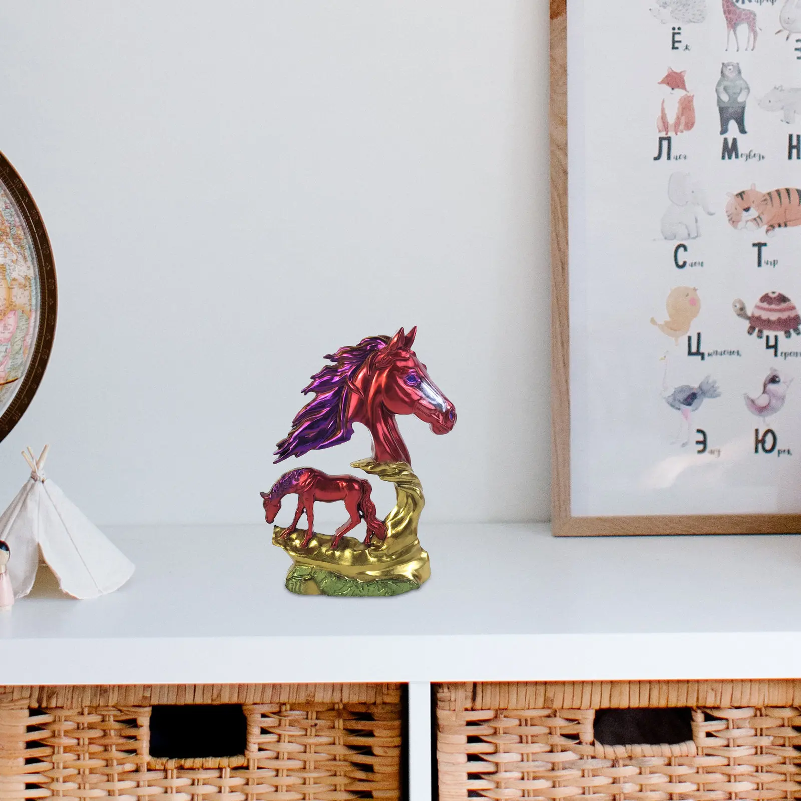 

Resin Horse Shaped Silicone Mold Flexible Reusable Non Stick Perfect for DIY Epoxy Crafts and Table Decoration