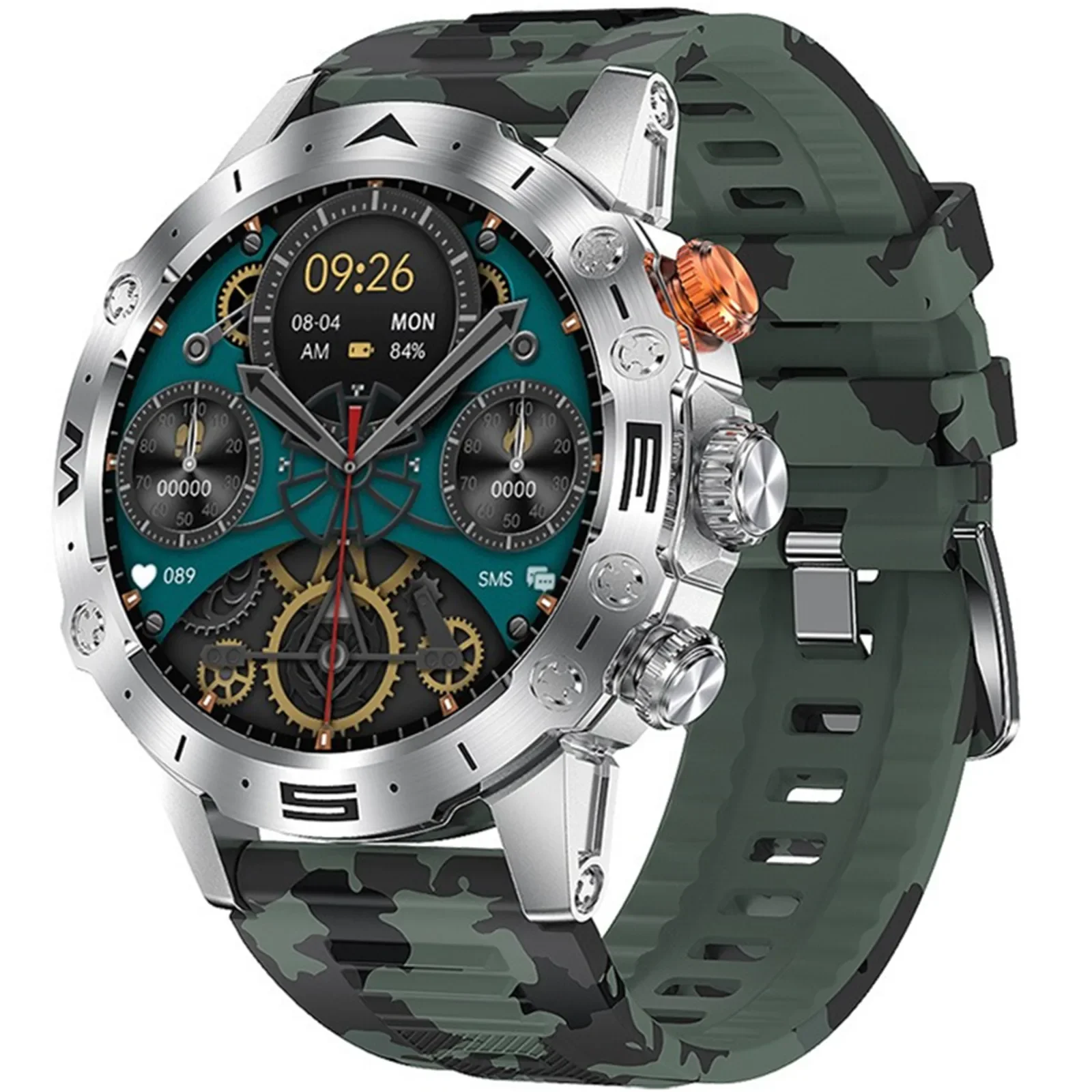 

Waterproof Smart Watch Mobile Phone Bluetooth Call For Sport Blood Oxygen Heart Rate Health Music Fitness Tracker Smartwatch USB