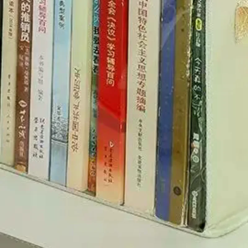 Extra Thick Clear Book Storage Boxes PVC Student Desk Organizer Waterproof Textbooks Container Dustproof Book Bins For Classroom