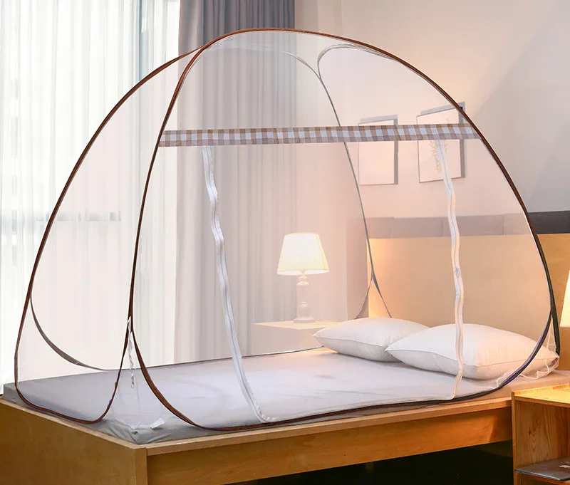 New Yurt Mosquito Net Net for Single Double Bed Mosquitera Canopy Netting Kids Bed Tent Home Decor Outdoor