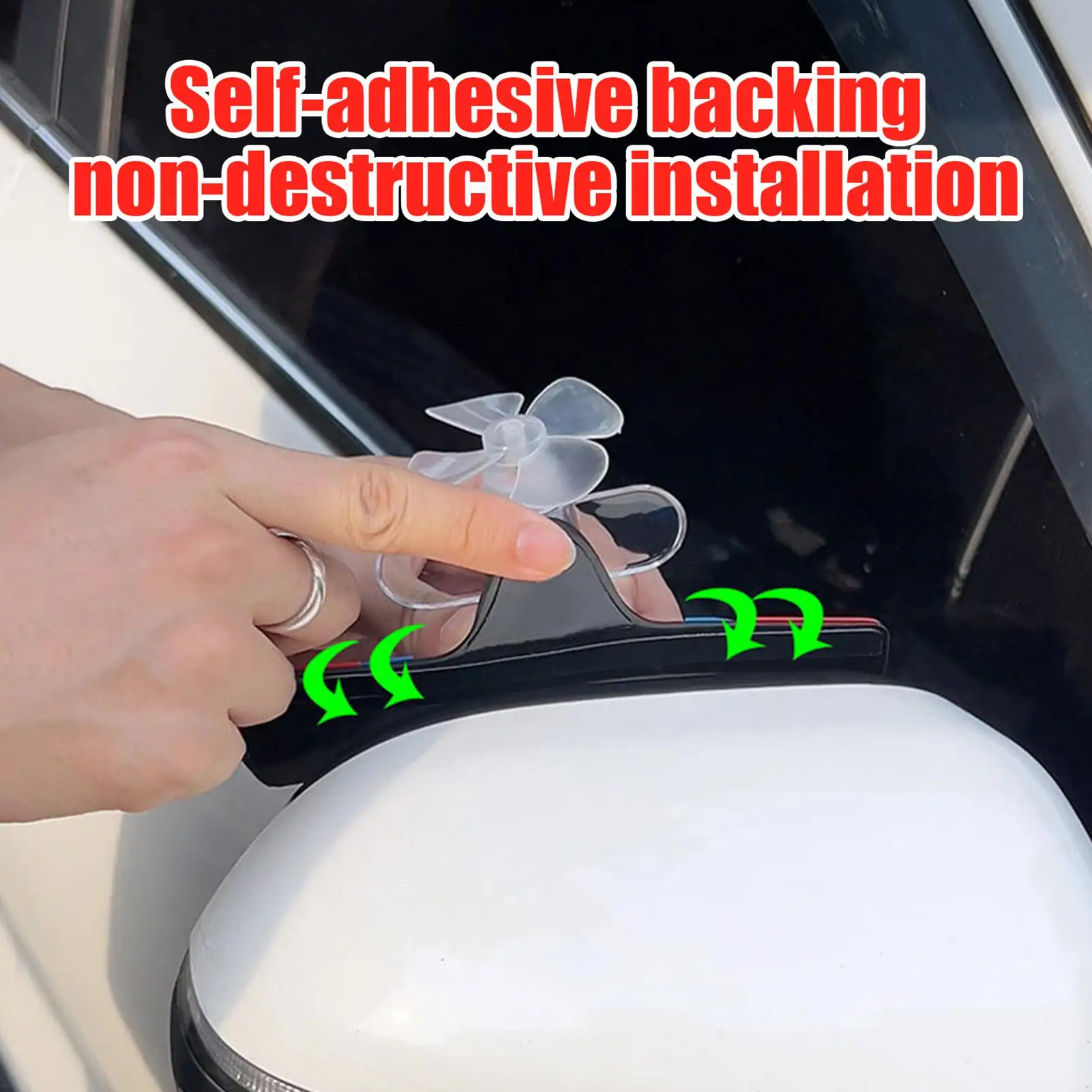 Exterior Decor For Car Wind-Powered LED Airplane Motorcycle Ornament Automotive Exterior Ornament For Car Owners Drivers Women
