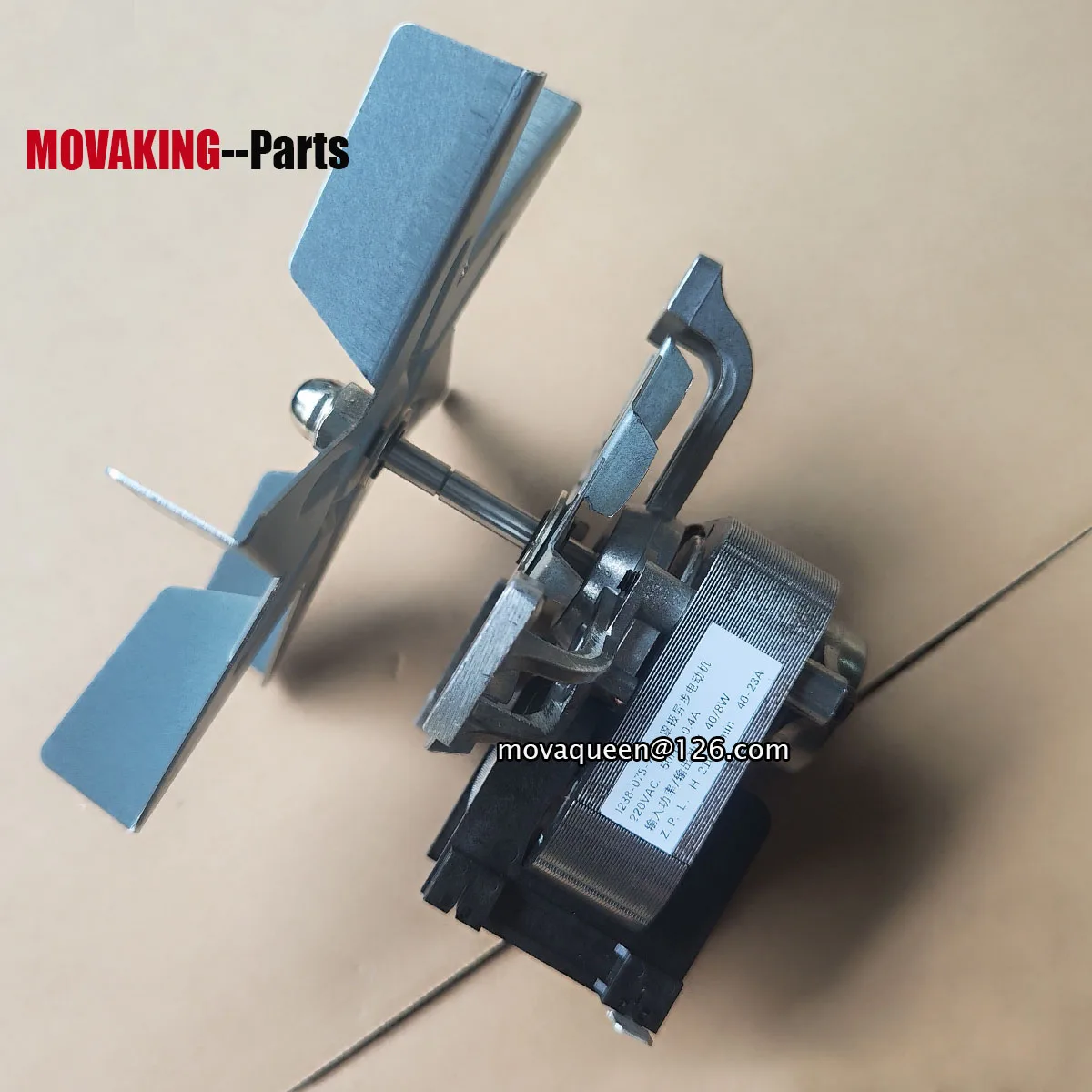 Four de séchage classe H, incubateur, accessoires de four, longueur d'arbre 40mm 240V, moteur de ventilateur J238-075-7242 pour remplacement Jakel BX-0001