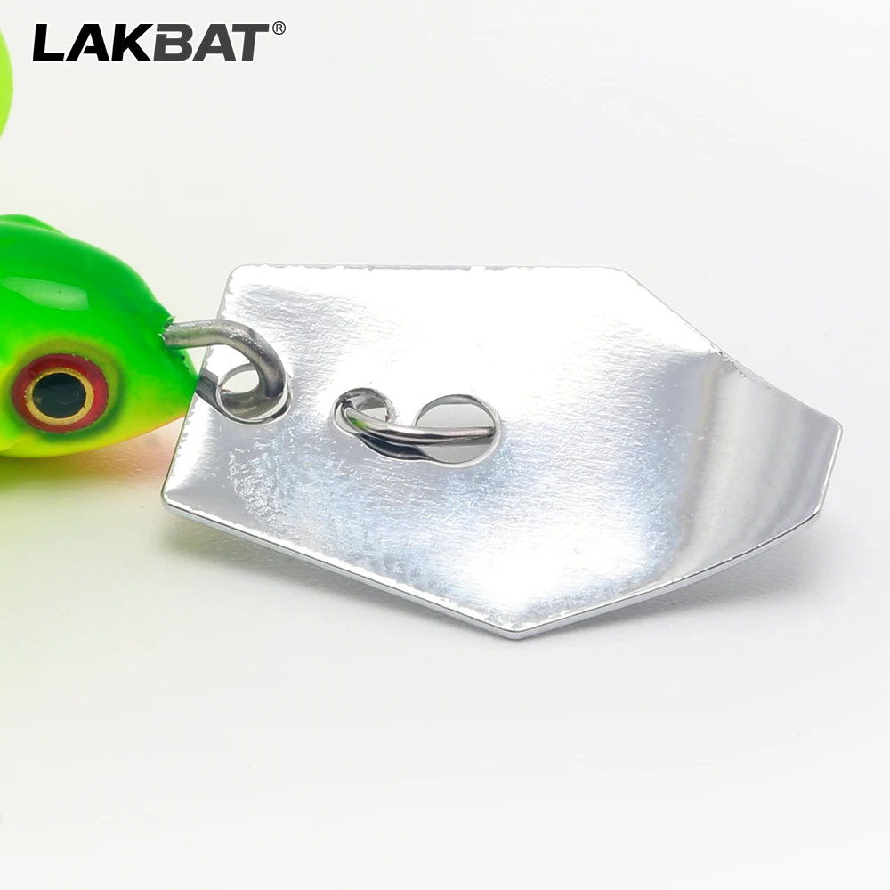 LAKBAT Chatterbait 7g/9g/11g/14g/21g Krautfreier Angelköder Spinner-Bait Blade Jig für Barsch, Hecht, Zander, Süßwasser-Angeln, Angelzubehör – Detail 8