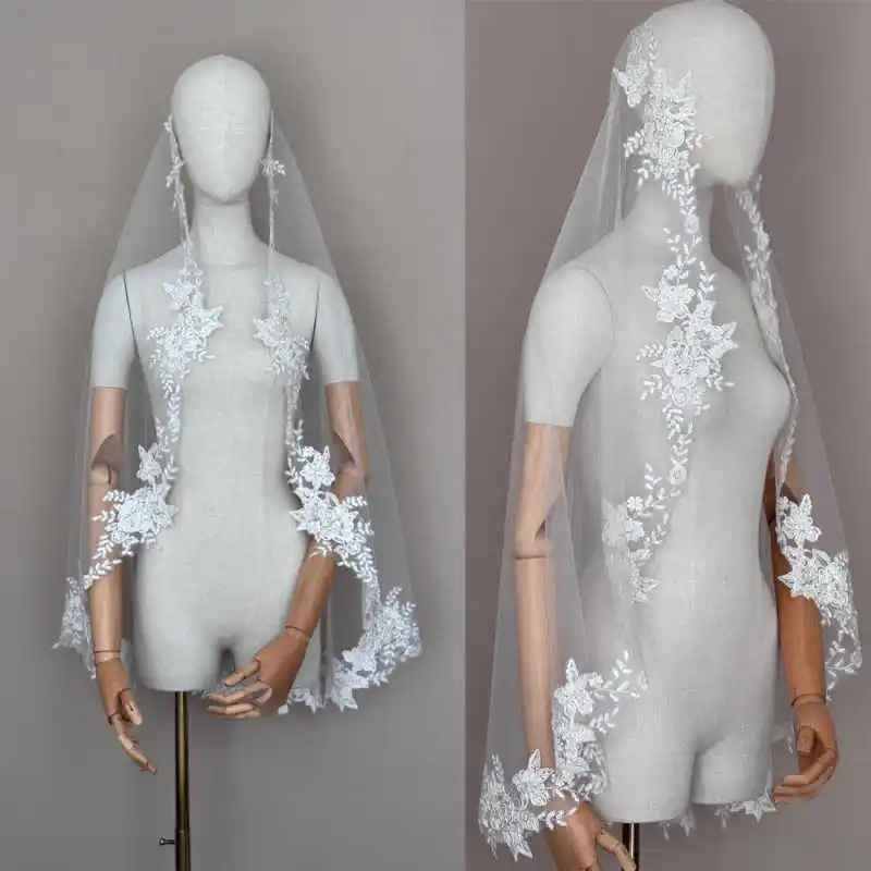 voile-de-mariee-ethere-asymetrique-en-dentelle-florale-tulle-doux-couvre-tete-accessoire-de-mariage-pour-mariage-en-exterieur-plage-vœux-personnalisable