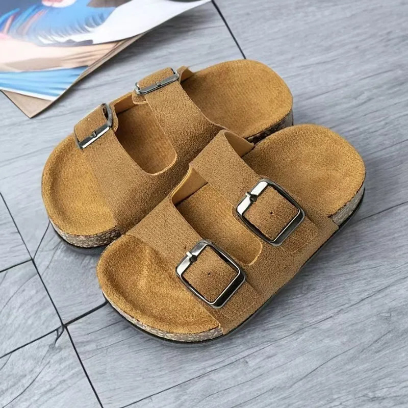 2026 Children Sandals for Girls Boys Summer New Fashion Korean Style Soft Sole Anti-slippery Versatile Chic Open-toe Beach Shoes - view 2