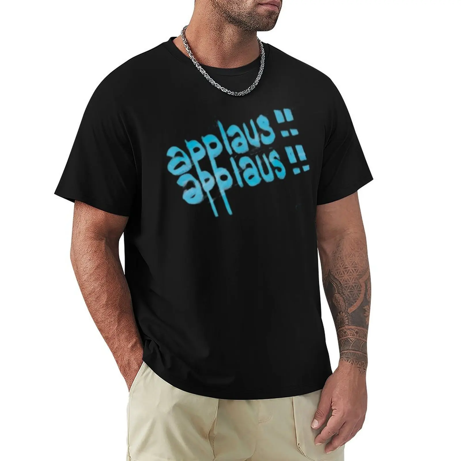 

Sportfreunde Stiller Applaus, Applaus T-Shirt oversized Aesthetic clothing anime clothes men clothes