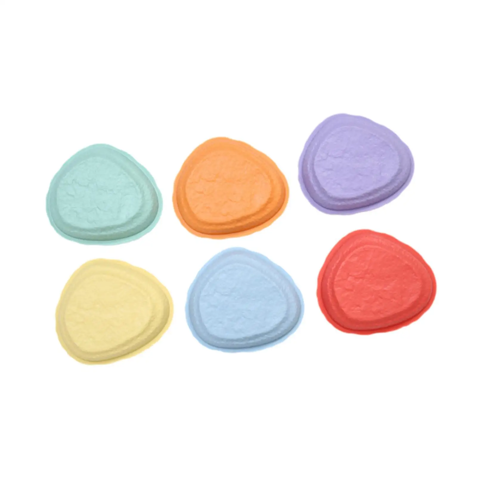 6Pcs Kids Balance Stepping Stones Indoor Outdoor Equipment Playset Physical Sensory Play for Ages 3-6 Kids Children Boys Girls
