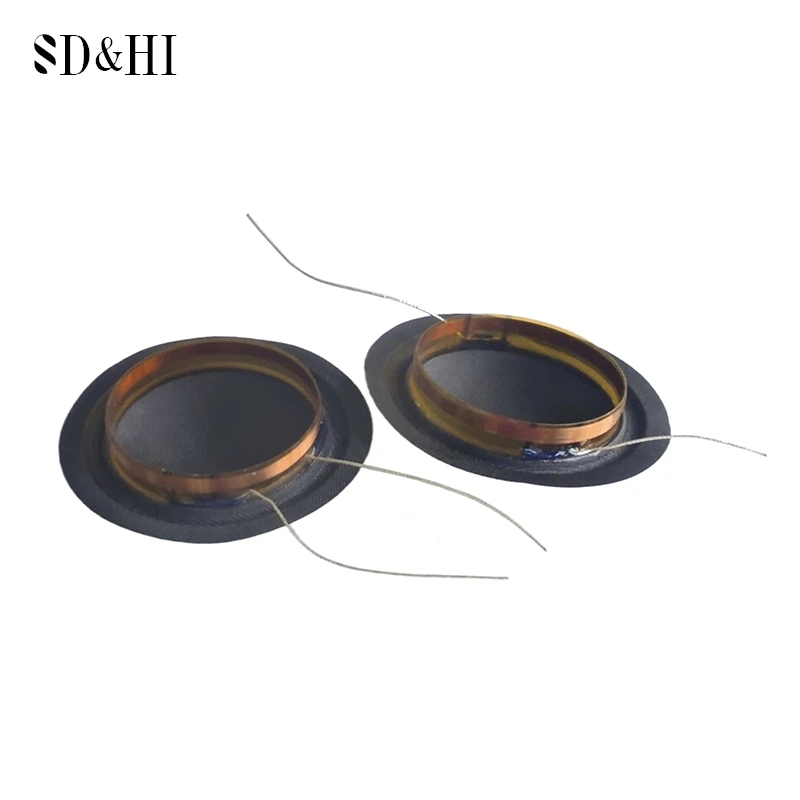 1PC Same Direction Reverse KSV Treble DIY Accessories 25.5mm Tweeters Voice Coil 6OHM 8ohm Silk Membrane