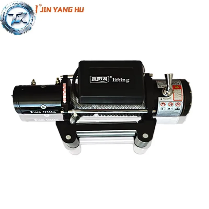12v/24v 4000lbs Self-rescue Trailer Vehicle Winch Pull Tool Electric Winch  From China Supplier