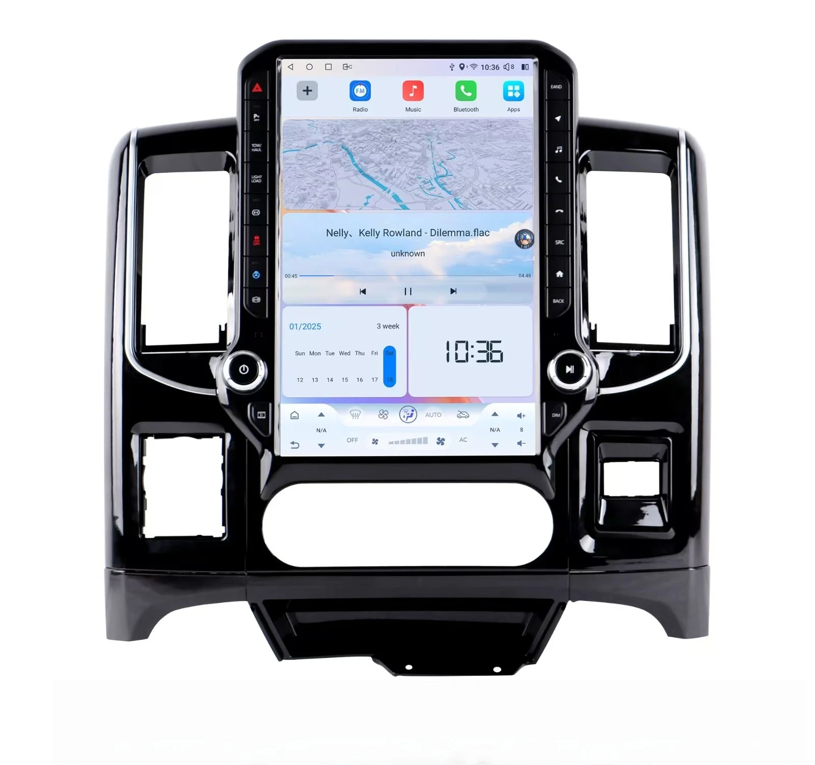 أحدث راديو أندرويد لدودج رام 2008-2012 اللاسلكية CarPlay الملاحة الوسائط المتعددة مشغل فيديو رئيس وحدة سيارة لتحديد المواقع راديو نافي