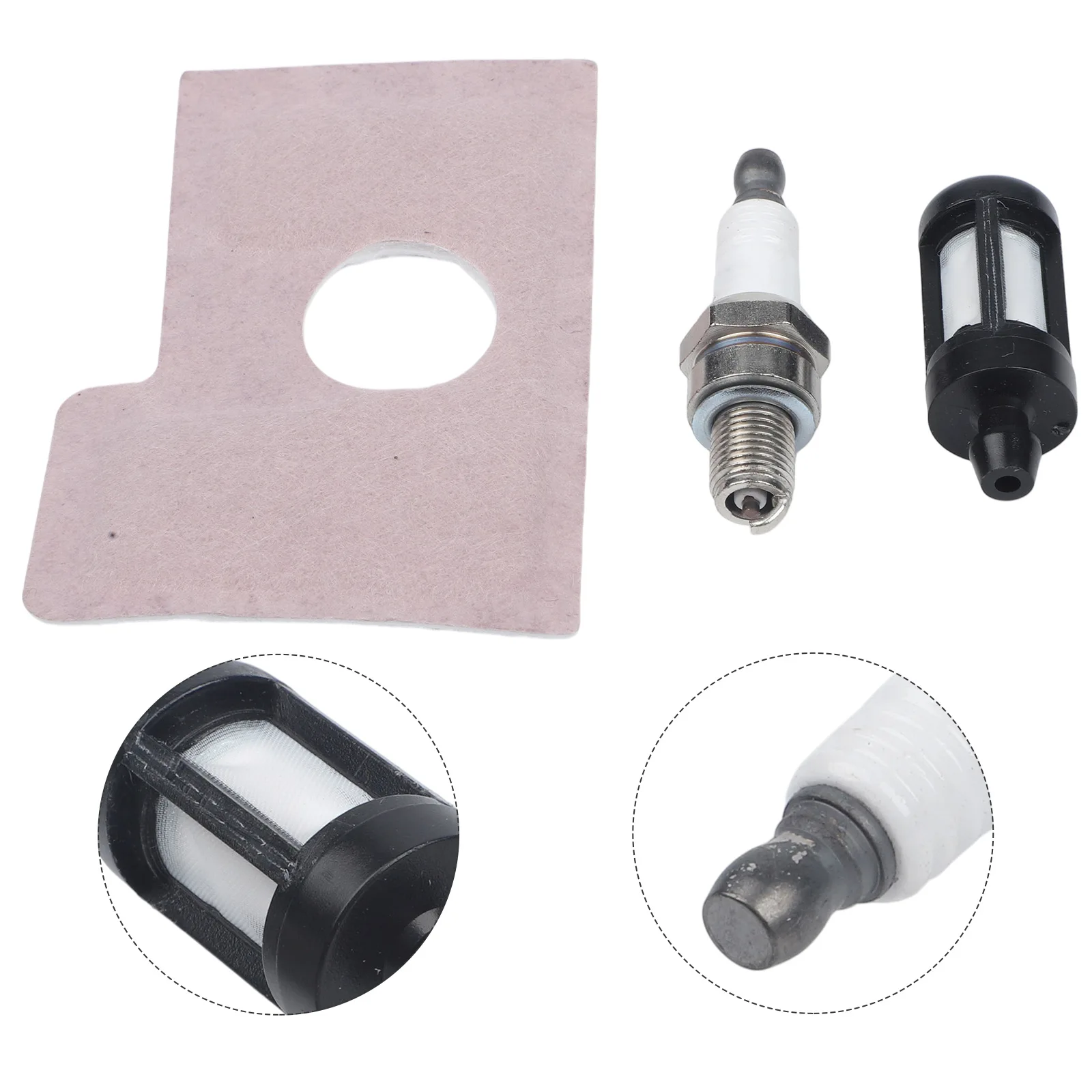 Air Filter Fuel Filter Spark Kit Compatible with For MS170 MS180 017 018 Chainsaws Replacement Parts for Engine Stability