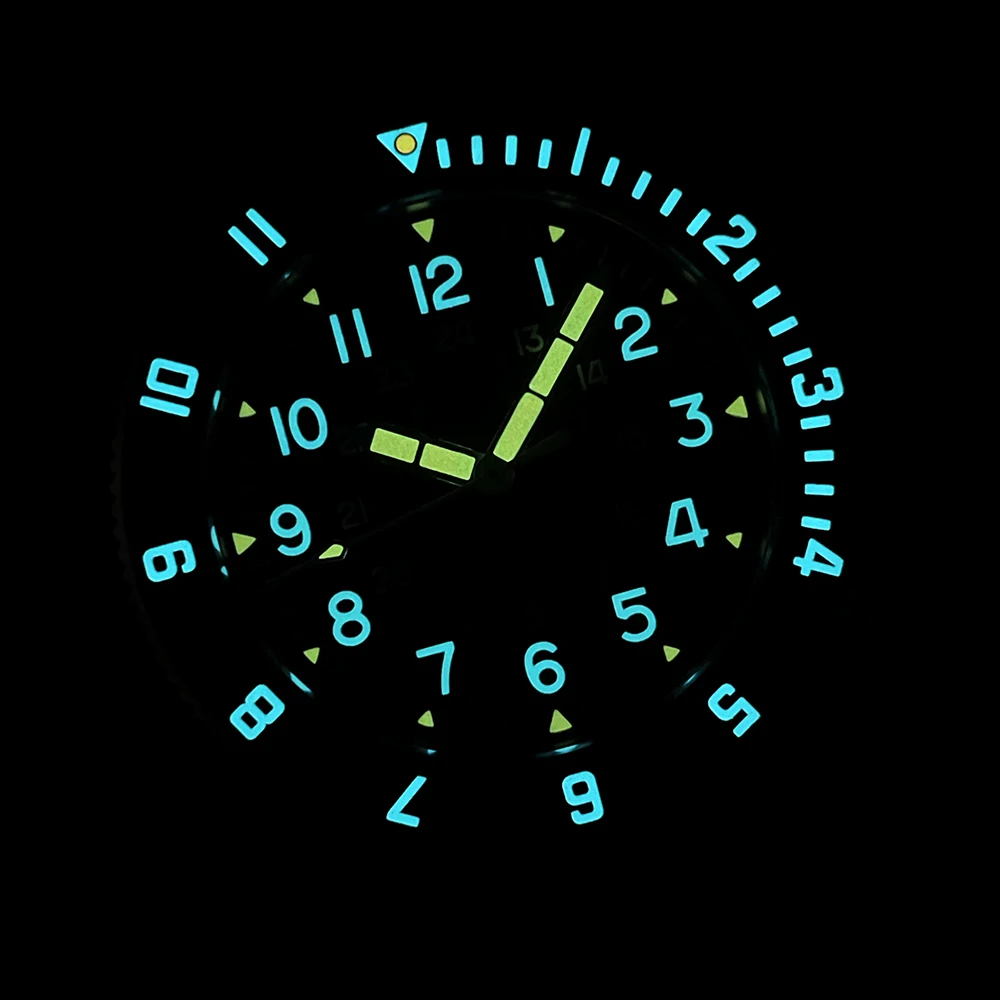 STEELDIVE Orologio da sub da uomo Orologio sportivo automatico 200M Orologio da polso meccanico impermeabile BGW-9 Zaffiro luminoso NH35 Lunetta in ceramica