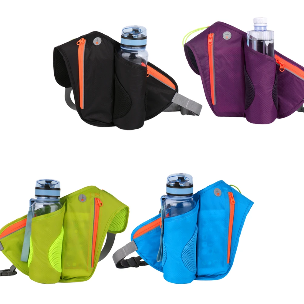 1pc Running Phone Waist Bag Nylon Lightweight Portable Storage For Keys Phone Bottle Tickets Outdoor Travel Hiking Riding