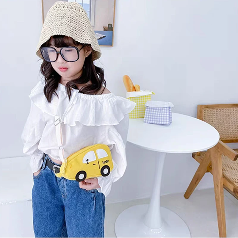 Cartoon Children Bags Cute Car Boy Girl Travel Mini Snack Messenger Bags Kids Crossbody Bags Fashion Shoulder Bags image 3