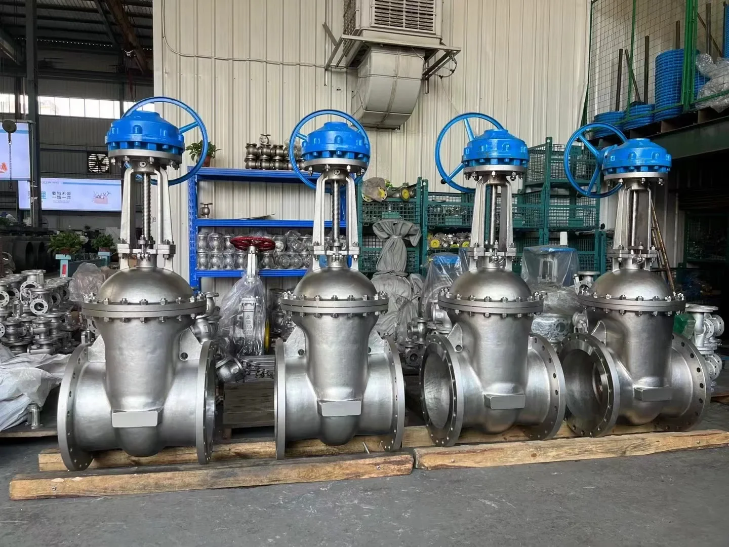 صمام البوابة الفولاذ المقاوم للصدأ صمام البوابة الصلب المصبوب