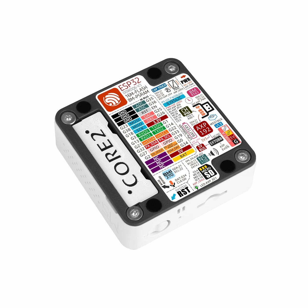 Picture 3: M5Stack Officail Core2 v1.3 ESP32 loT Development Kit