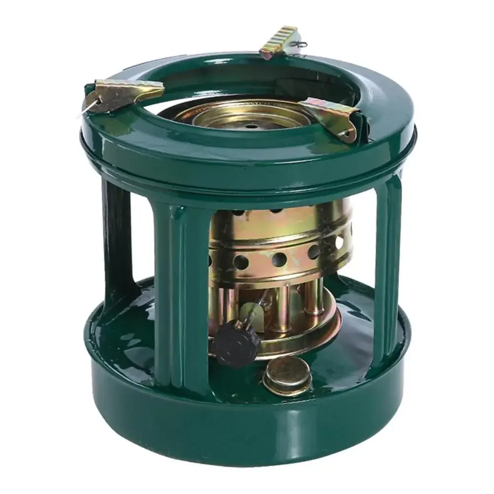 8 Wick Oil Heater Stove Portable Mini Camping Cooker Dual Heating Cooking Outdoor Gear for Backpacking Winter Adventure Kit