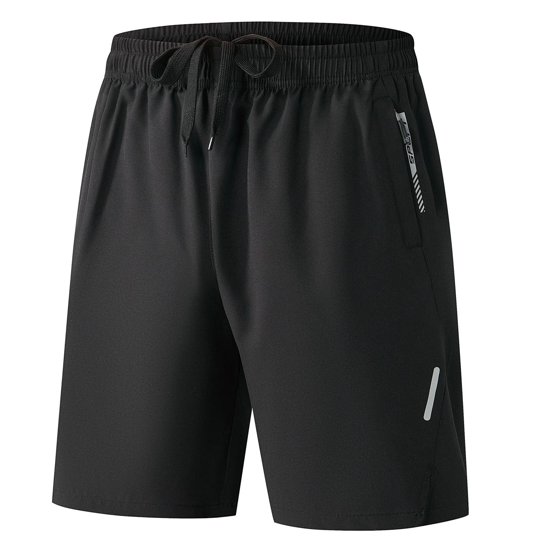 

UETEEY Men's Loose Fit Five-Quarter Sports Shorts, Quick Dry Breathable Fitness Running Casual Beach Gym Shorts for Summer