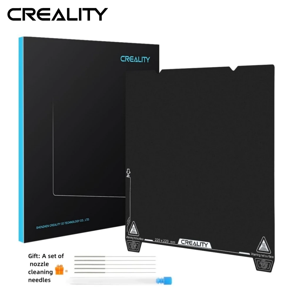 

Официальная сборная пластина Creality Ender 3 V3 SE, гибкая съемная платформа для печати PEI для Ender 3S1/3S1 Pro/3V2 Neo/3V3/V3 KE K1/K1C