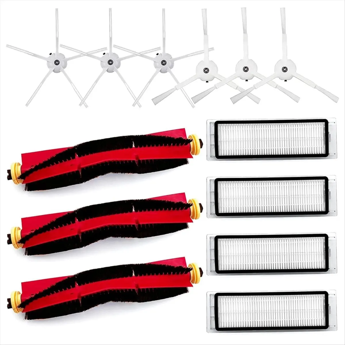 

A51U For Xiaomi Roborock S6 Pure, S6, E4,S4 Max, S6 MaxV, S5, S5 Max, S4, E2, E3,E5 E20 E25 E35 S50 S65 Brush Filters