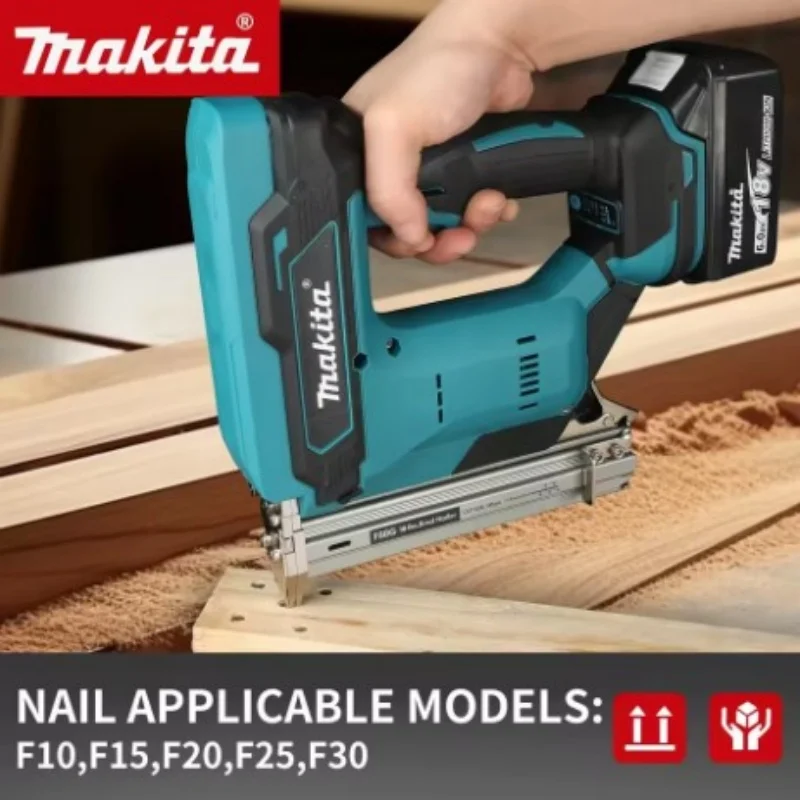 Makita DFN350 Cordless Brad Nailer Lightweight Compact 18V Battery Included for Trim And Finish Carpentry 10-30mm Nails