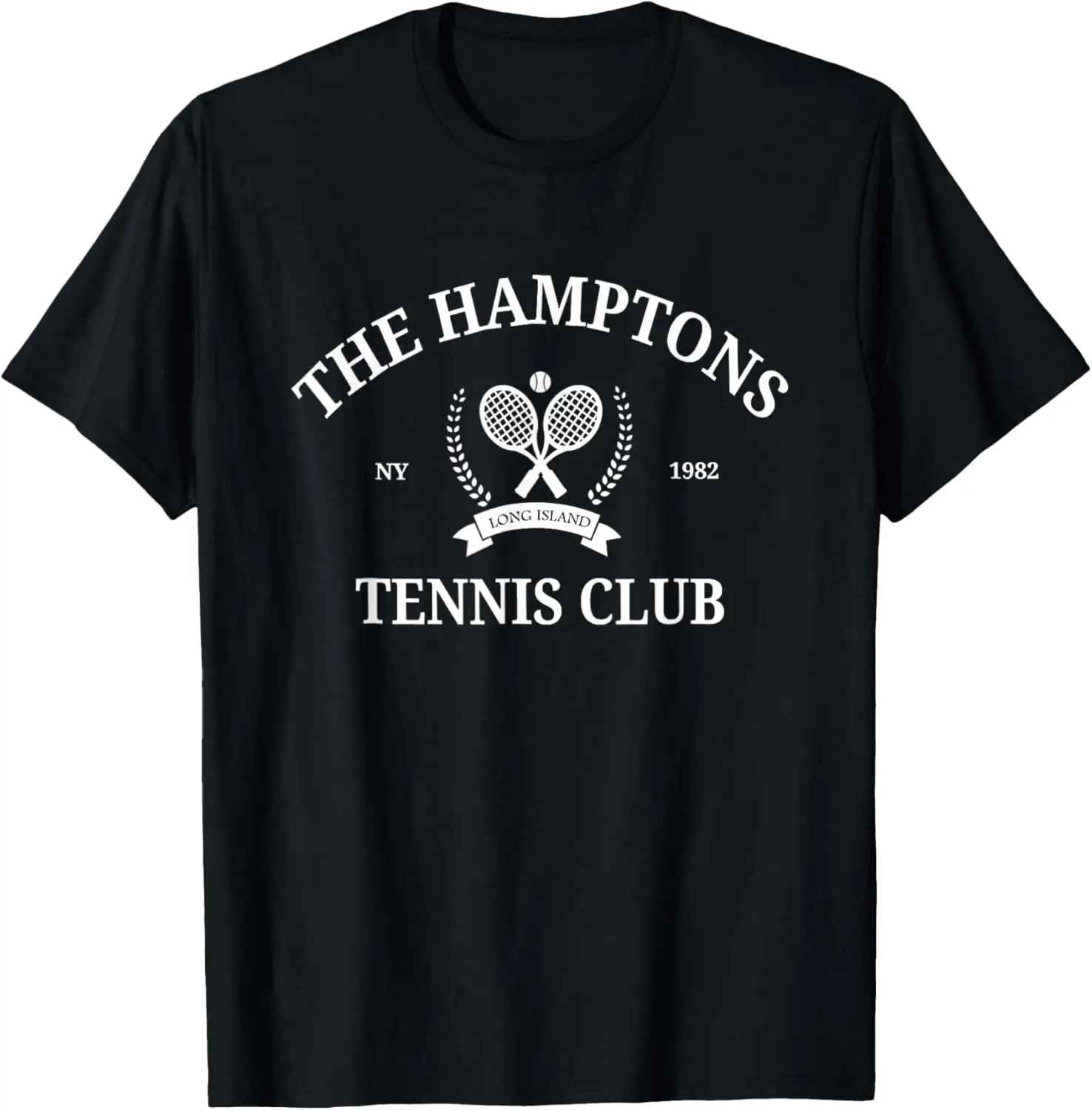 

Футболка с круглым вырезом в винтажном стиле The Hamptons Tennis Club