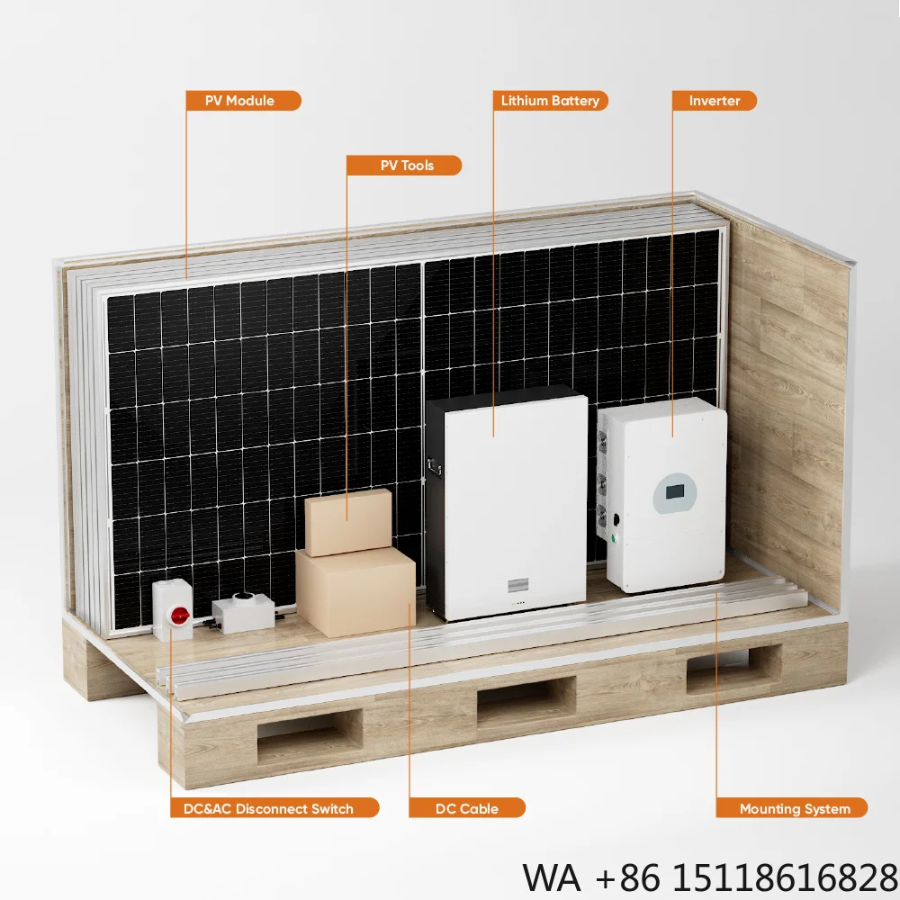 SunArk All in One Hybrid Solar Energy System Kit 5Kw 10Kw 20Kw 30Kw 100Kw for Complete Commercial & Home Solar Power Solution