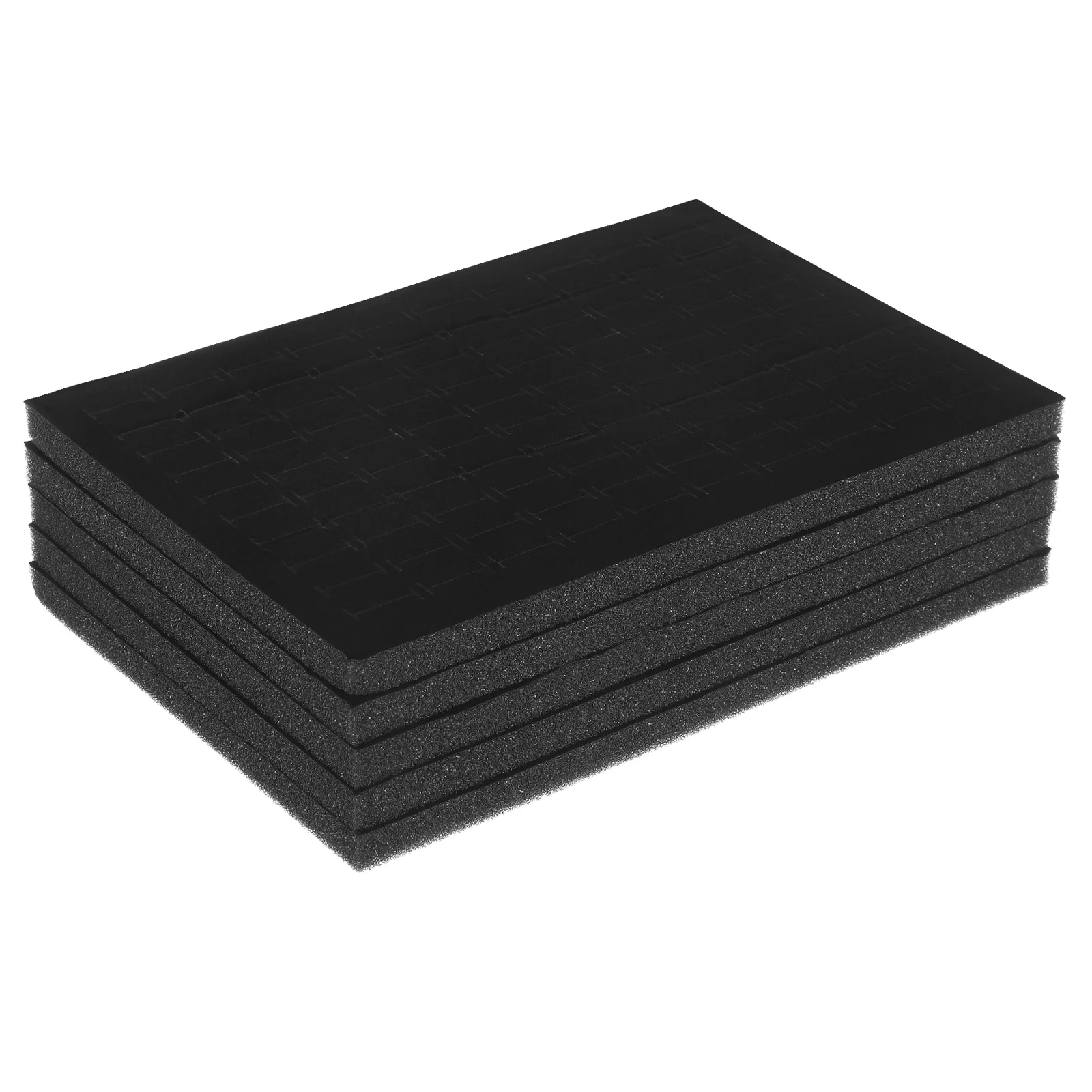 5 Pcs Foams Pad Storage Drawer Clear Display Case Jewelry Insert Sponge Holder Helix Stud Earring Tray Box Mat